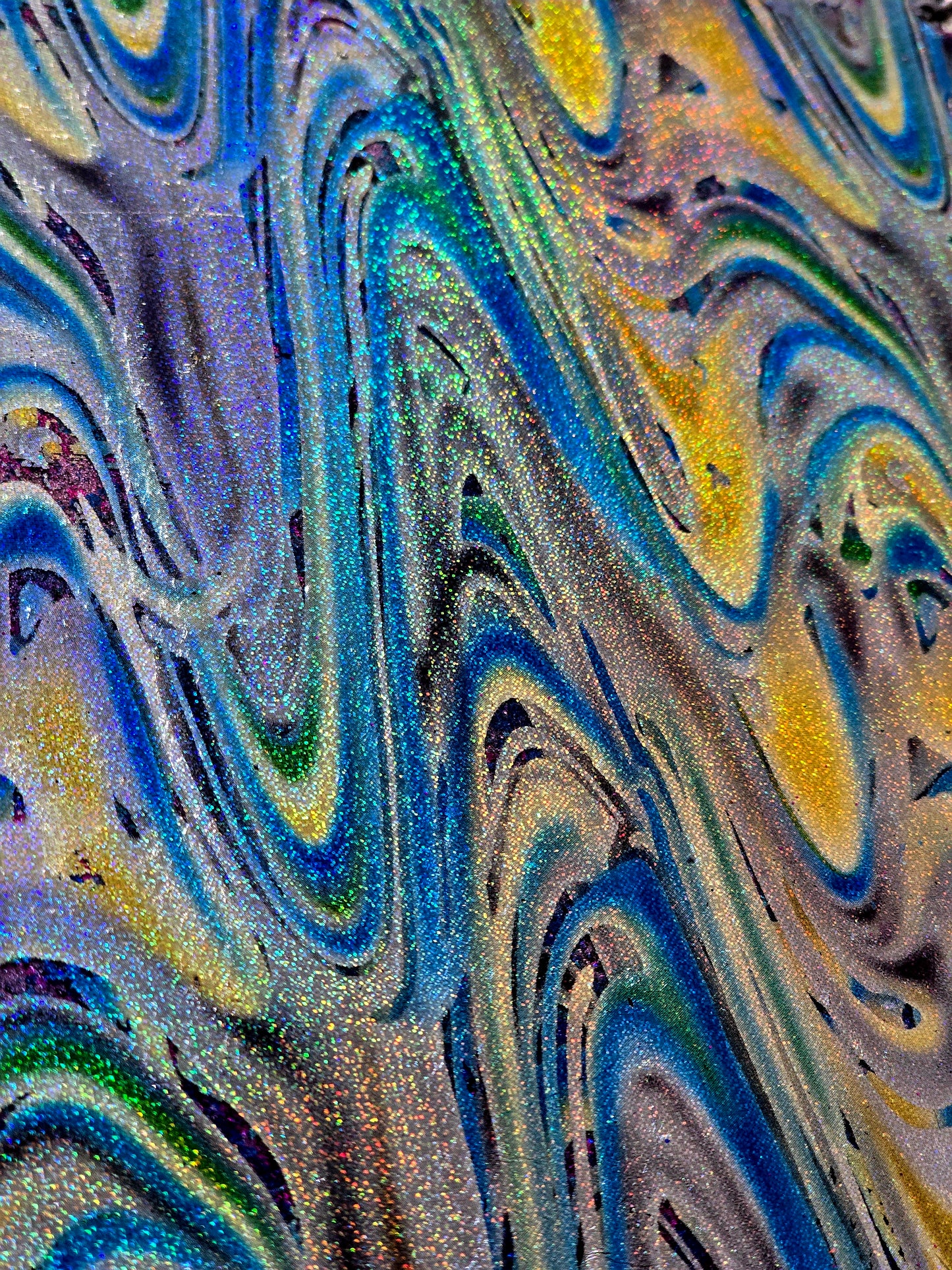 Destash--Solar Waves Ink Foil