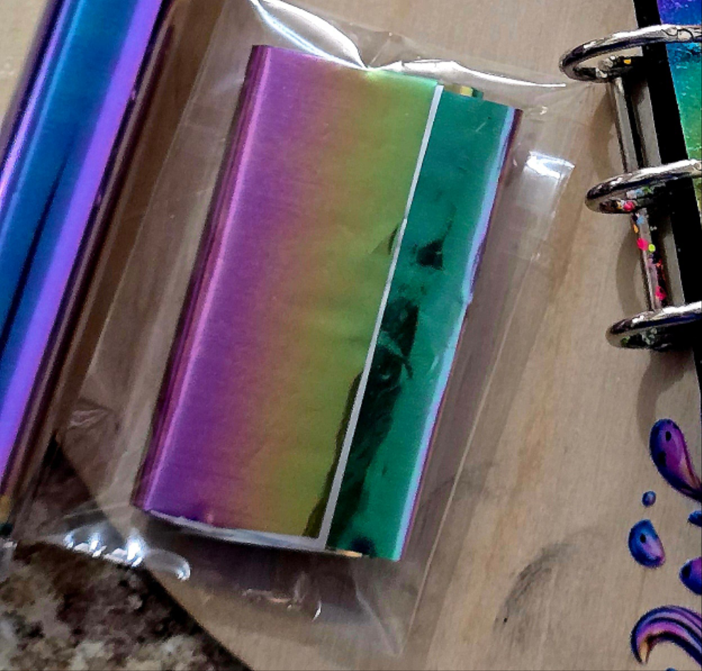 Rainbow Luxe--Ink Foil