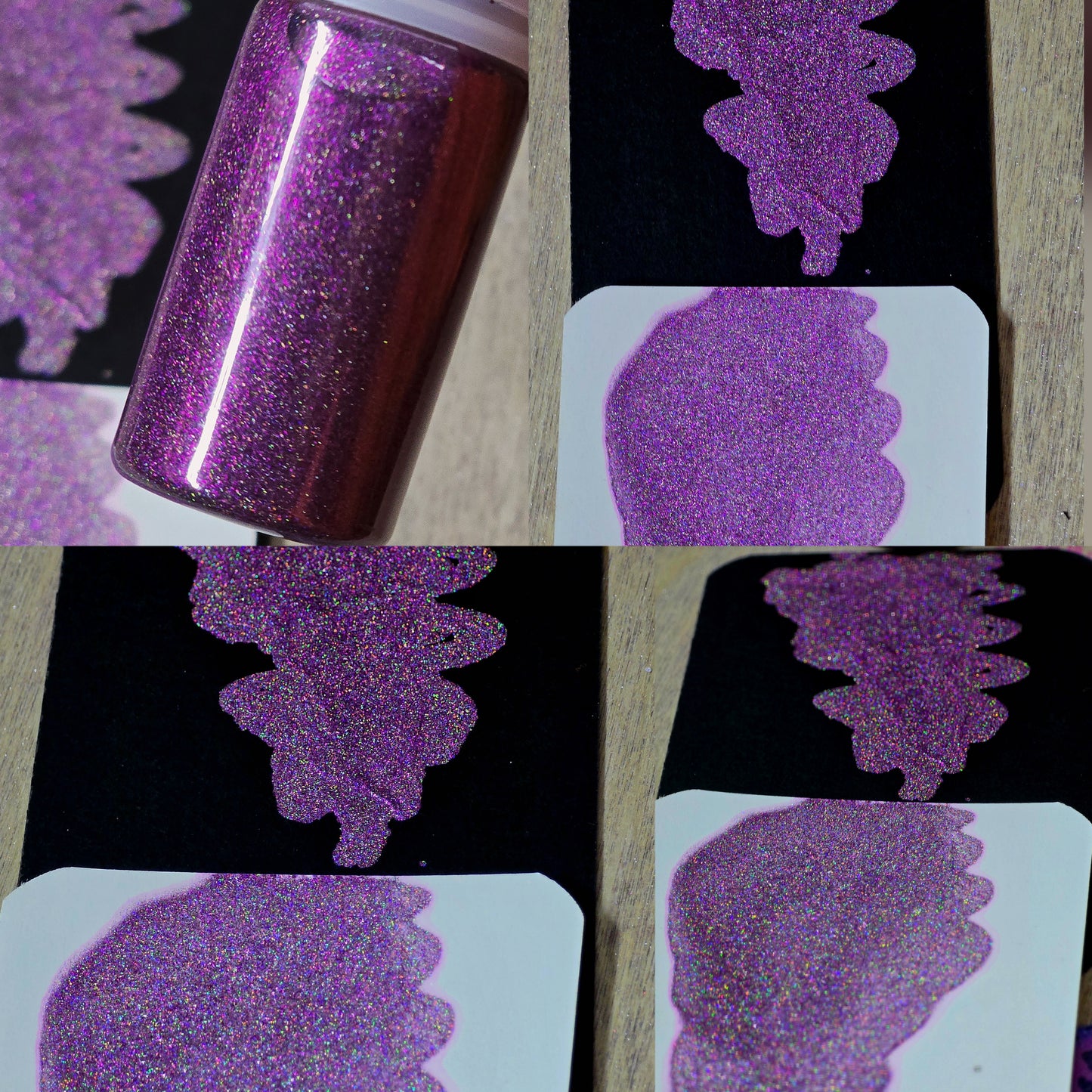 Holographic Metallic Shimmer Inks