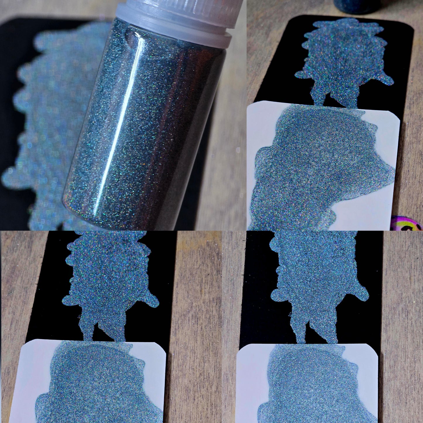 Holographic Metallic Shimmer Inks
