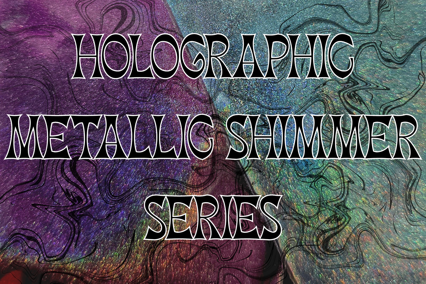 Holographic Metallic Shimmer Inks