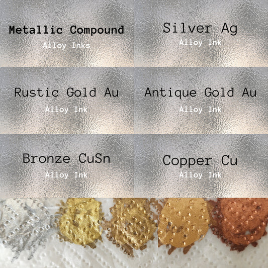 Metallic Compound--Alloy Inks