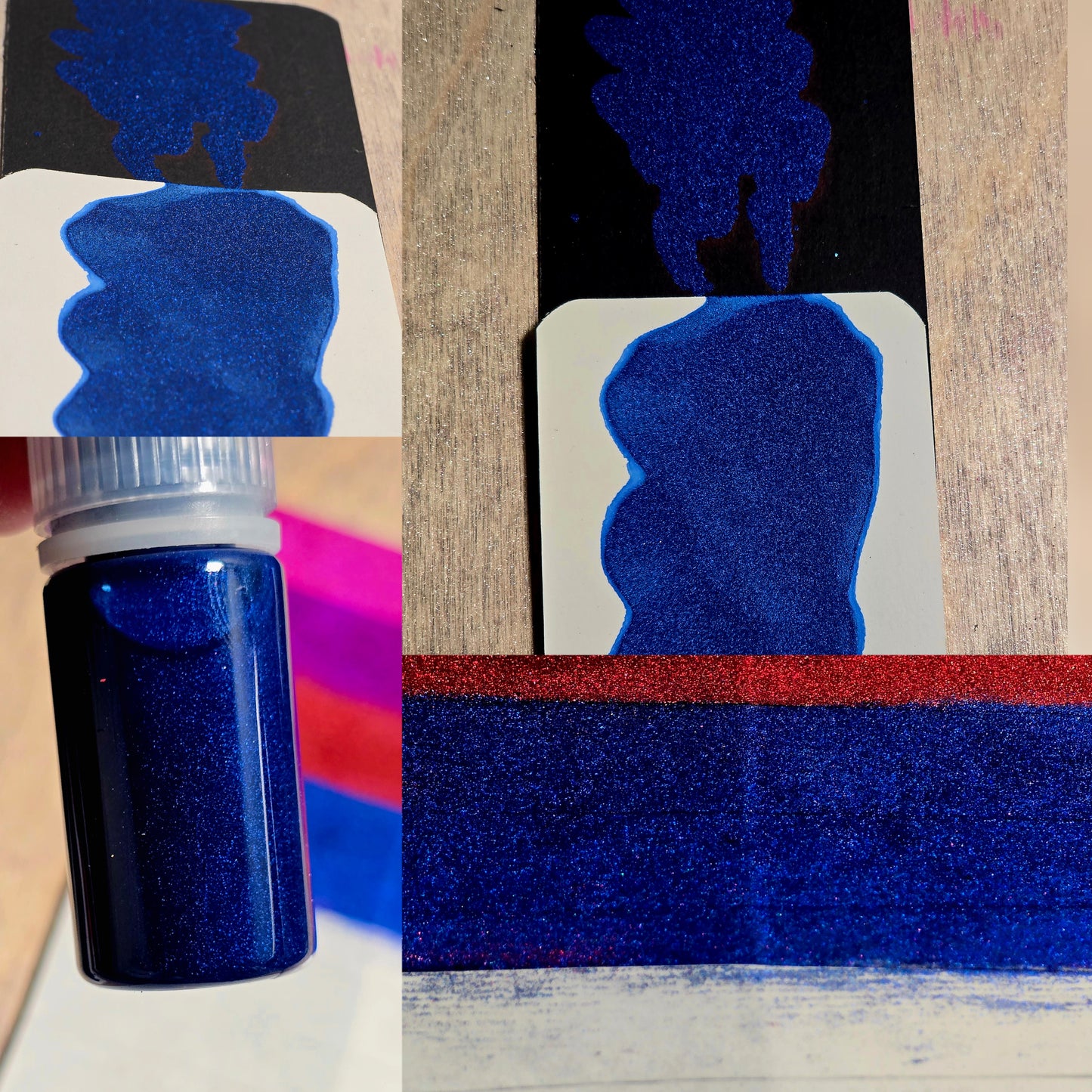 Holographic Metallic Shimmer Inks