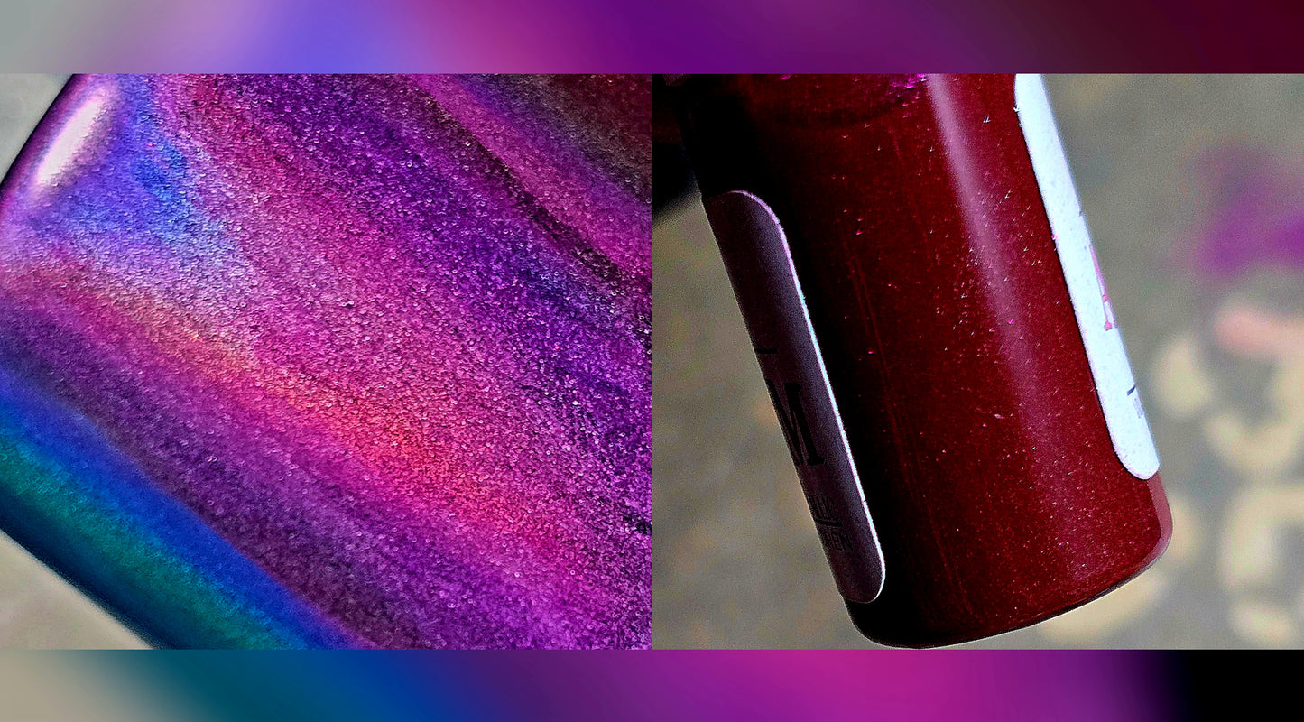 Holographic Metallic Shimmer Inks